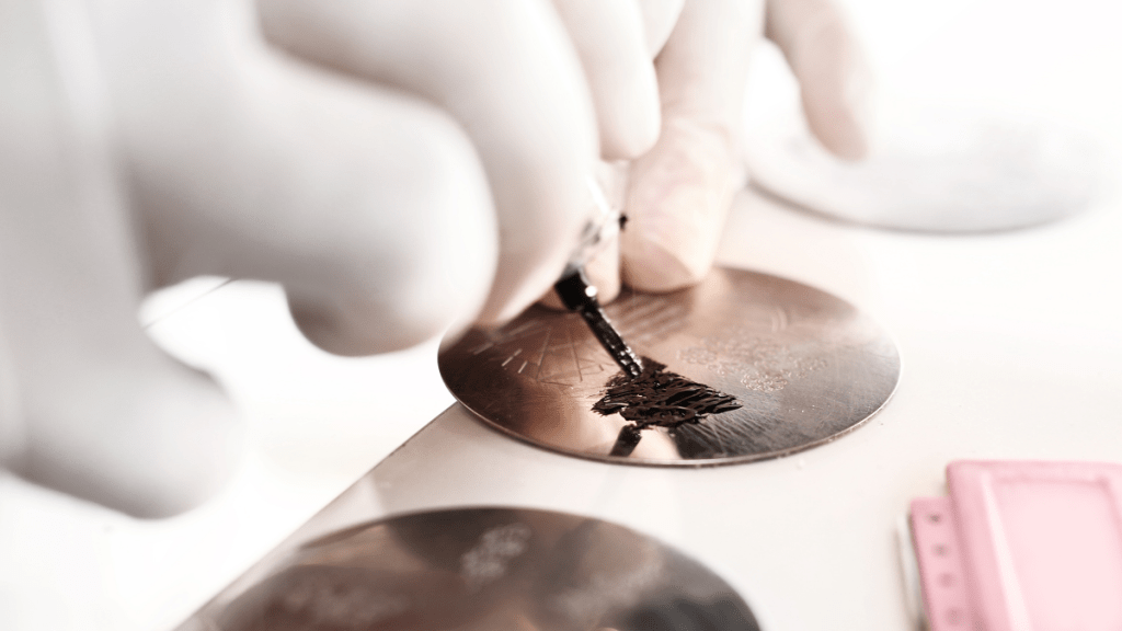 Unike design med stempel og stempel&nbsp;pute